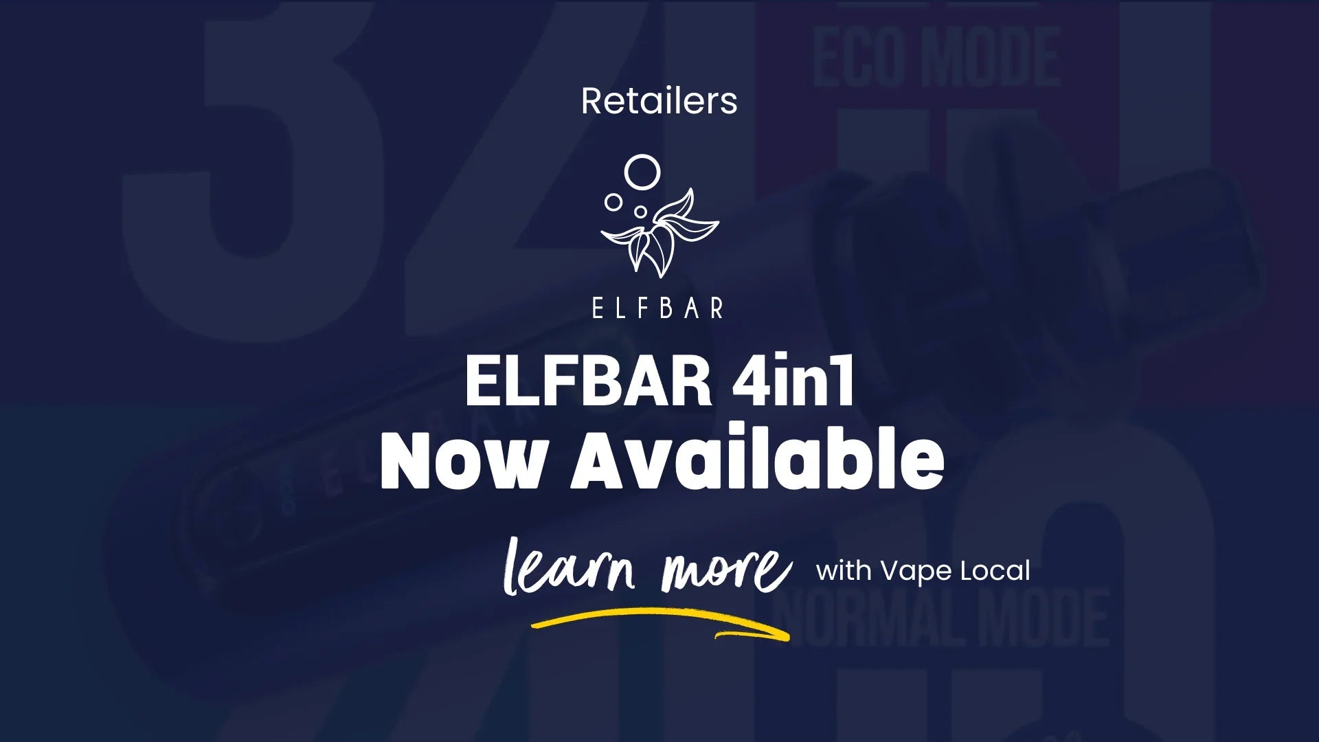 Elf Bar 4 In 1 Pod Kit Vape Local Elf Bar 4 In 1 Pod Kit Vape Local
