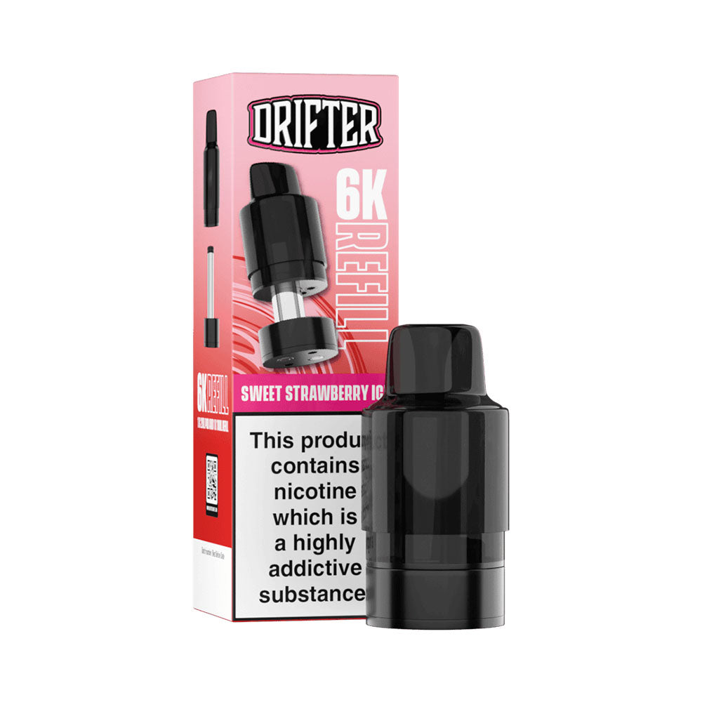 Drifter 6K Pod Sweet Strawberry Ice 20mg