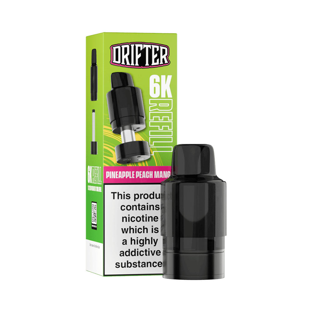 Drifter 6K Pod Pineapple Peach Mango 20mg