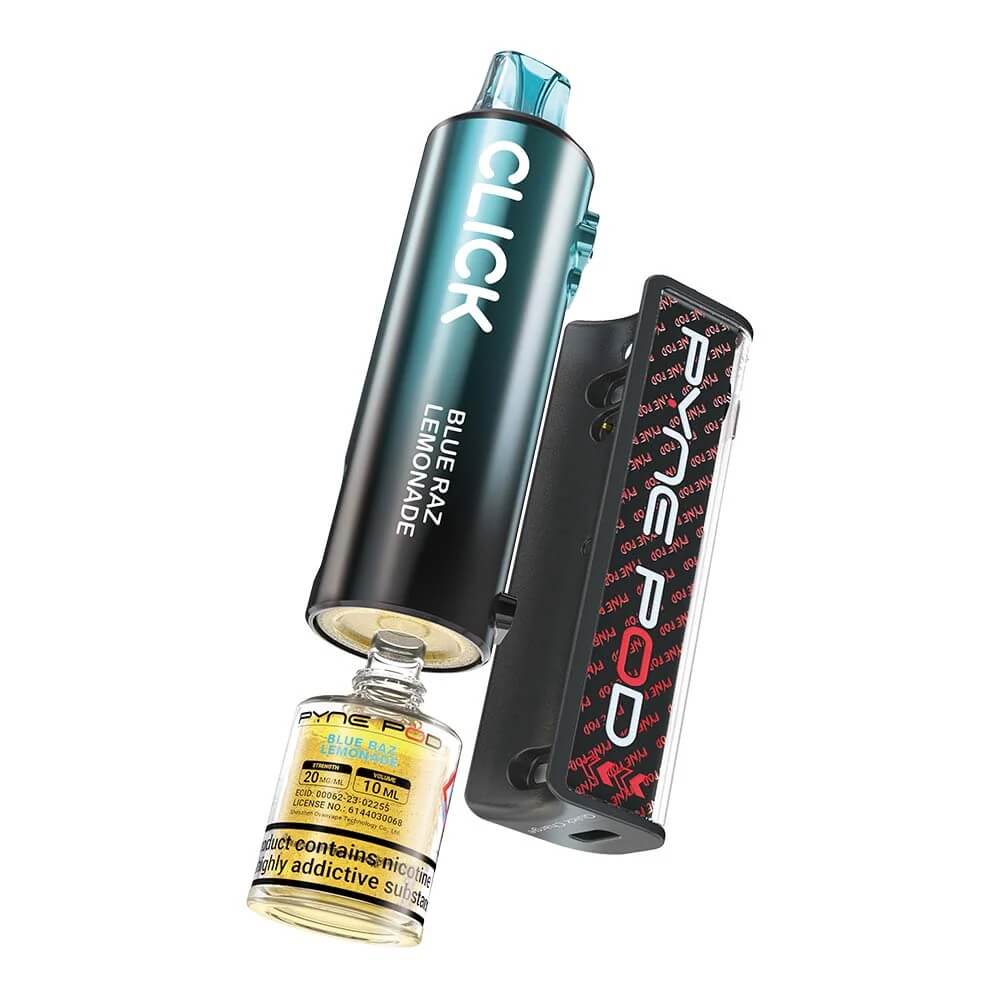 Pyne Pod Click 10k Device - Blueberry Raspberry Lemonade