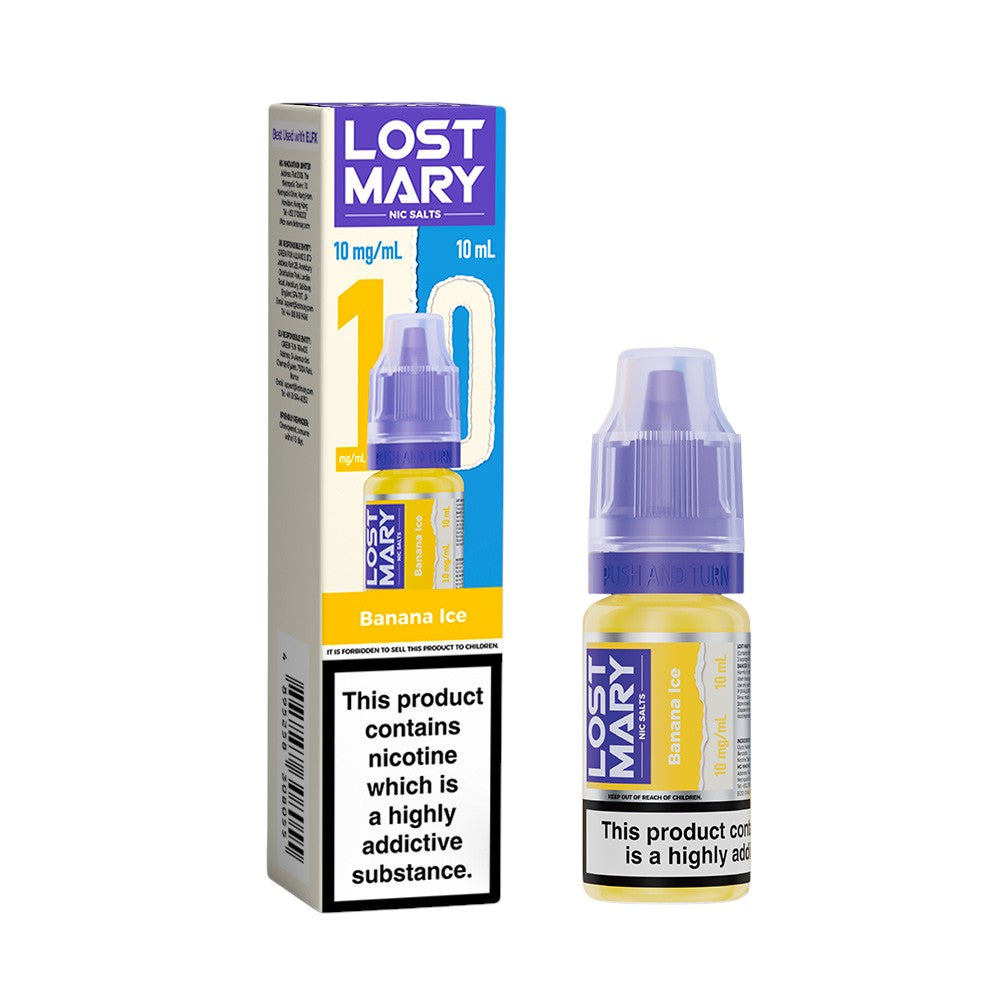 Lost Mary Nic Salts Banana Ice 10mg