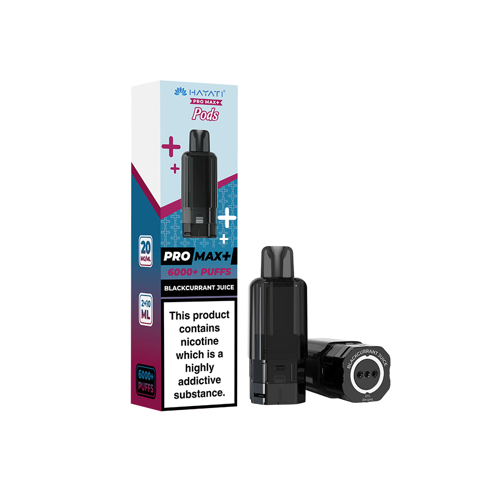 Hayati Pro Max+ Pods 20mg Blackcurrant Juice