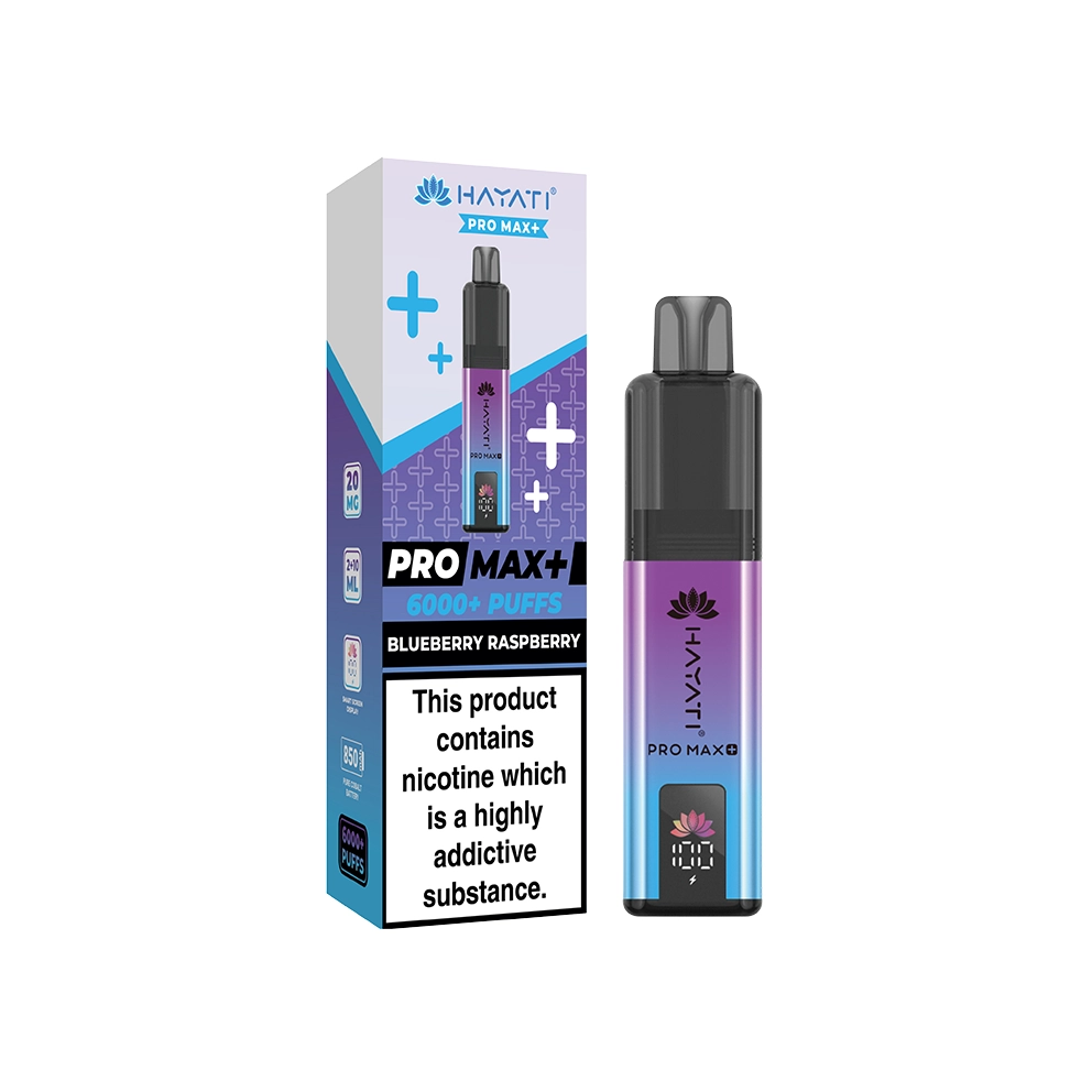 Hayati Pro Max+ Kit 20mg Blueberry Raspberry