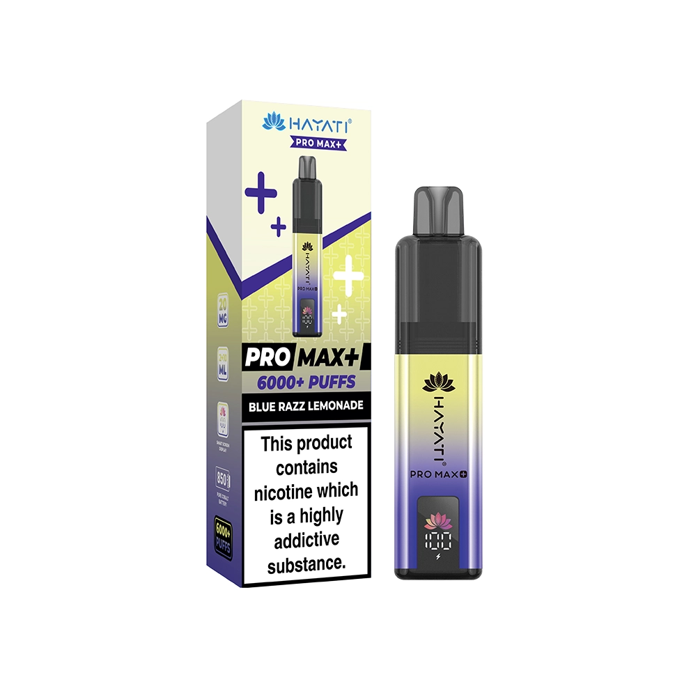 Hayati Pro Max+ Kit 20mg Blue Razz Lemonade