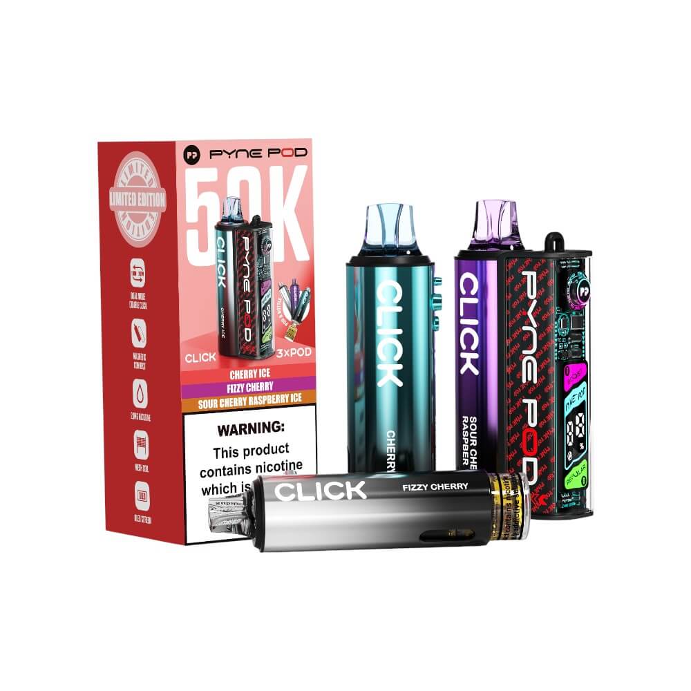 Pyne Pod Click 50k Device - Cherry Edition