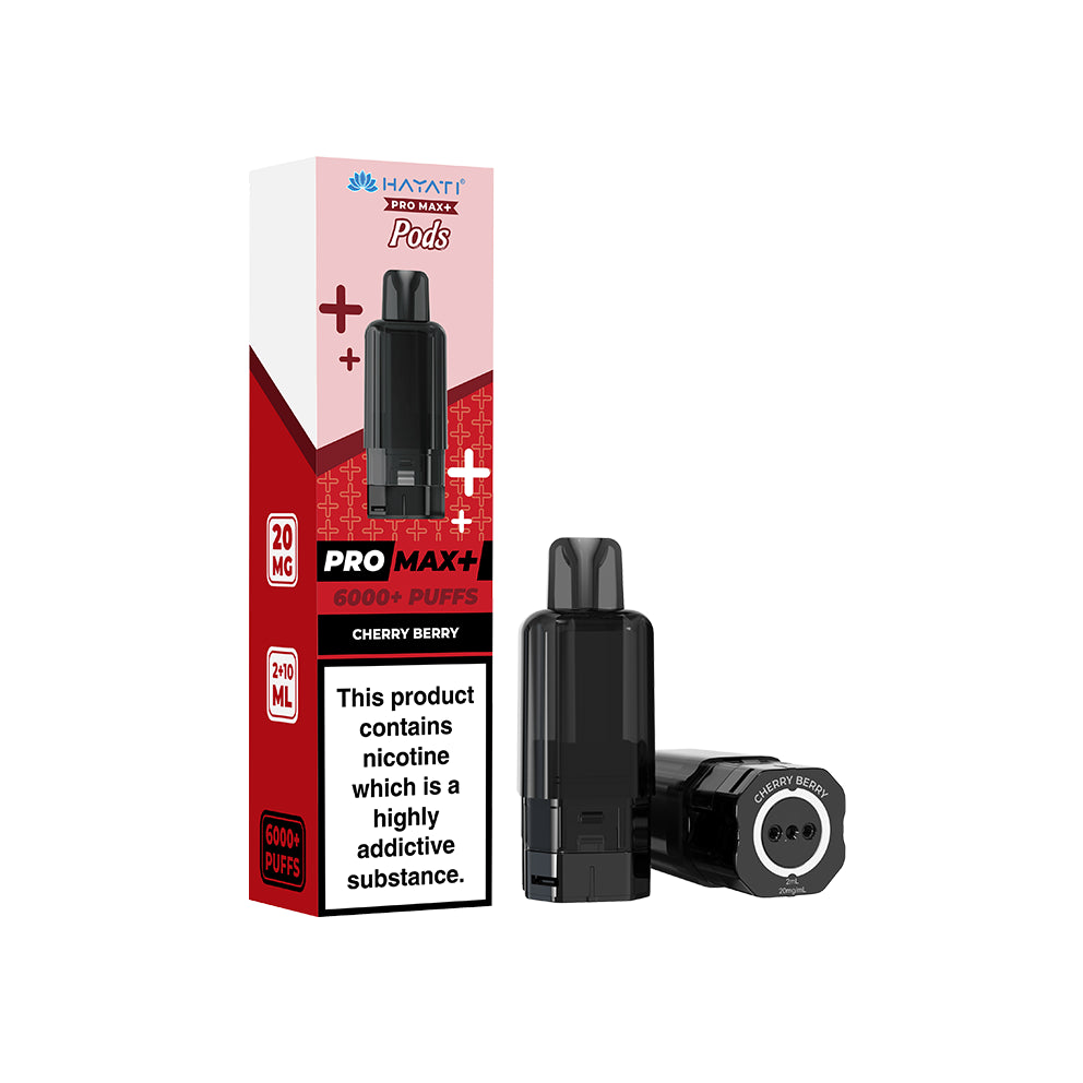 Hayati Pro Max+ Pods 20mg Cherry Berry