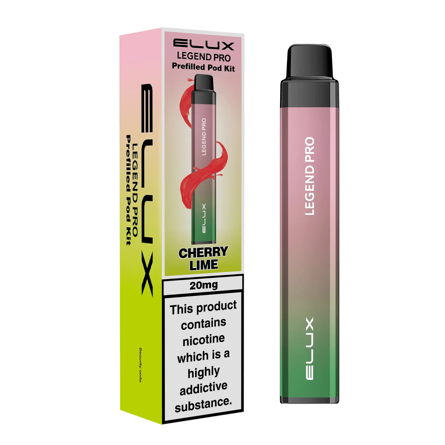 ELUX Legend Pro 600 Starter Kit Cherry Lime