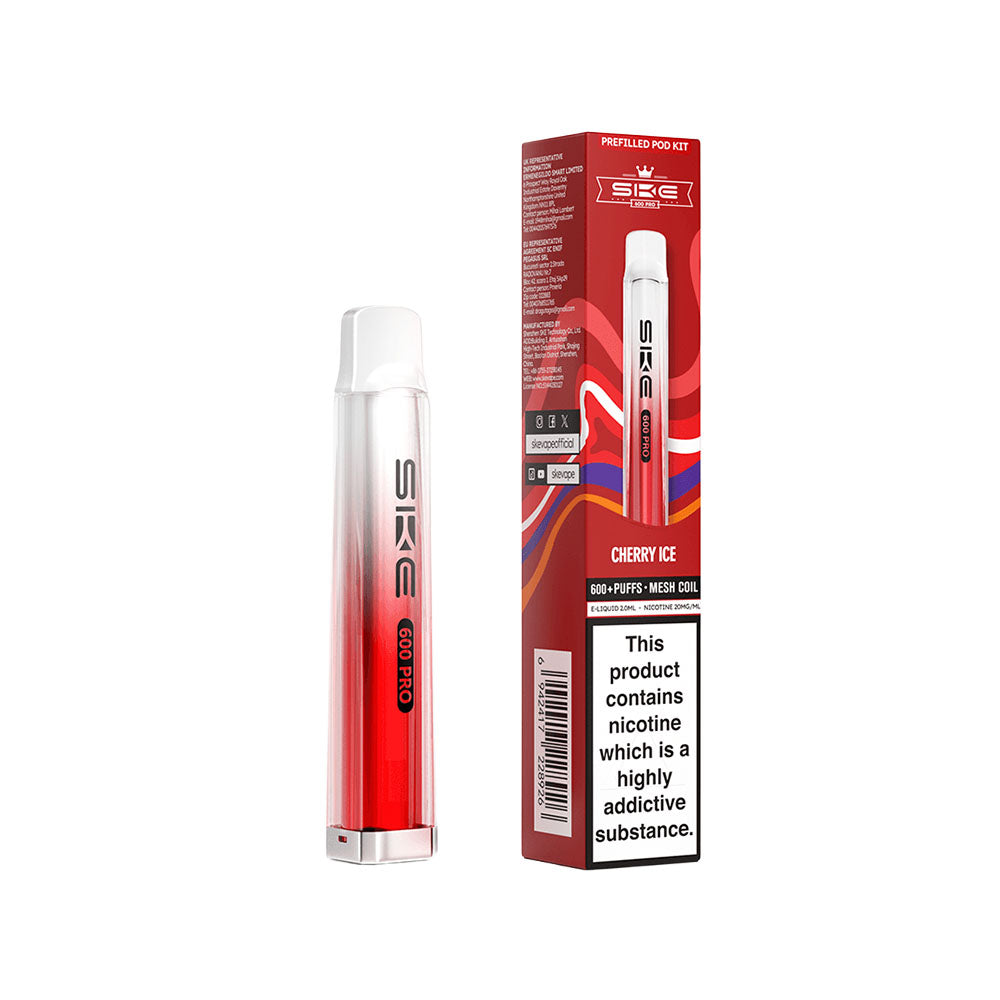 Crystal 600 Pro Kit Cherry Ice  Vape Local