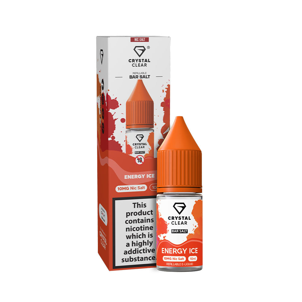 Crystal Clear 10ml Energy Ice 10mg