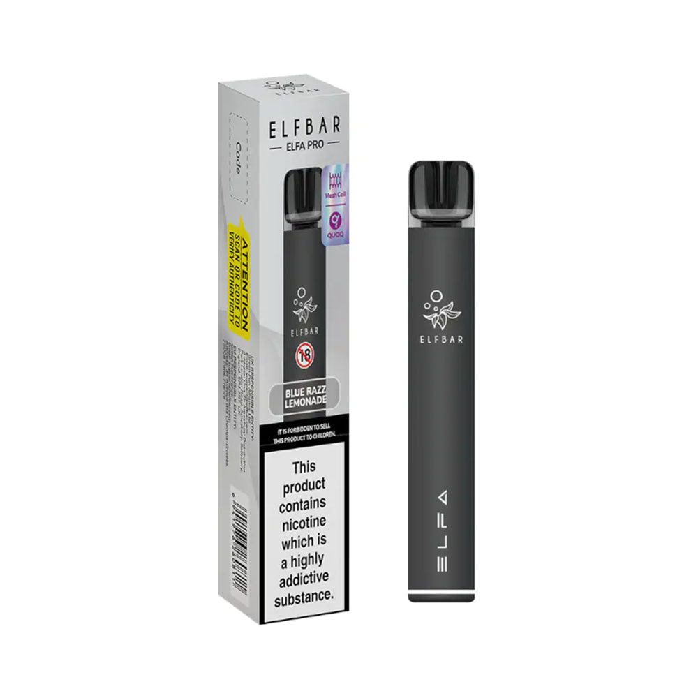 ELFbar Elfa Pro Prefilled Pod Starter Kit Black – Vape Local