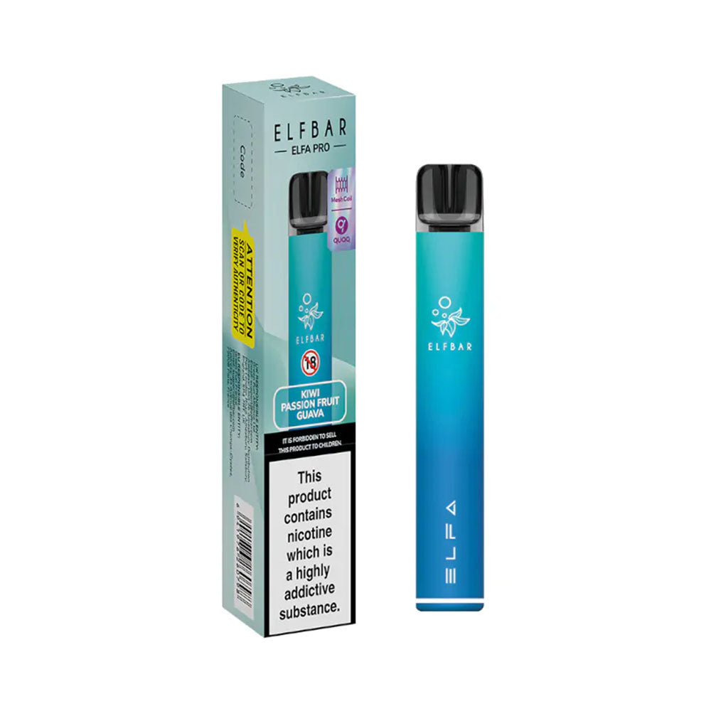 ELFbar Elfa Pro Prefilled Pod Starter Kit Aurora Blue