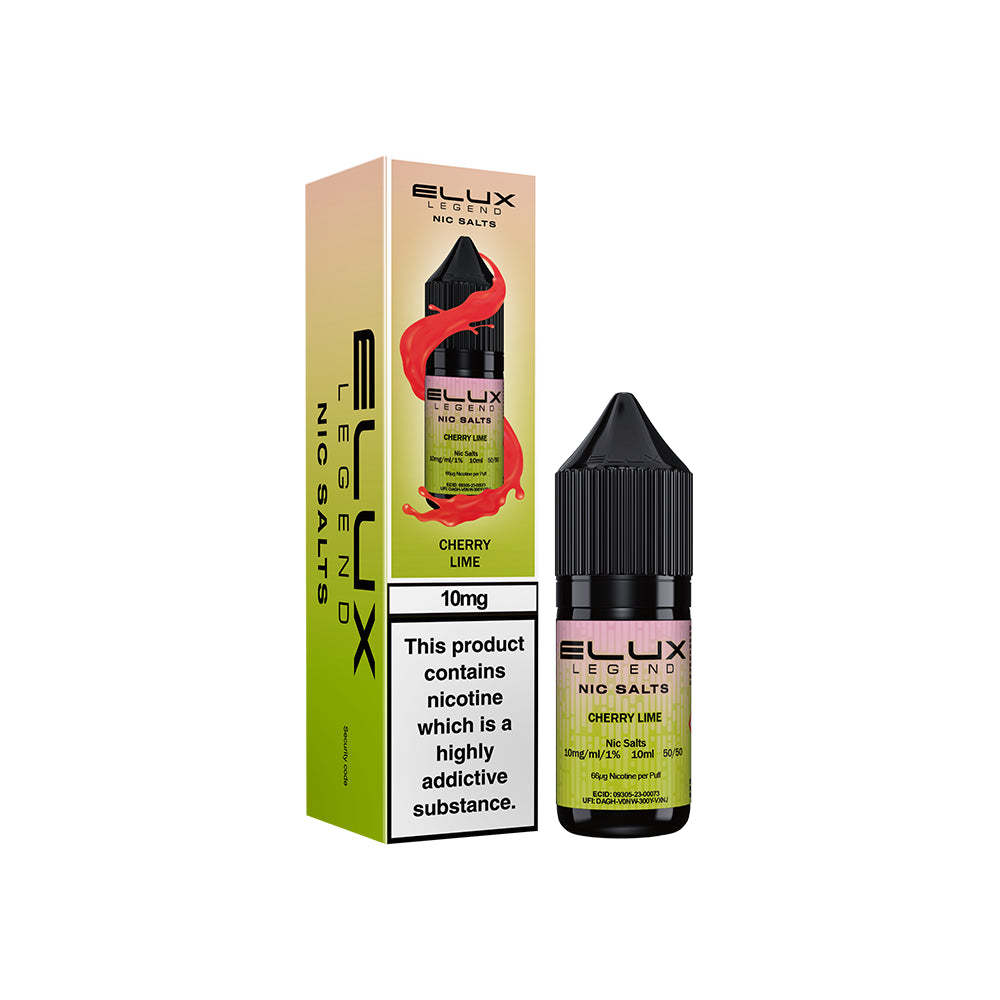 Elux Legends Nic Salts Cherry Lime 10mg
