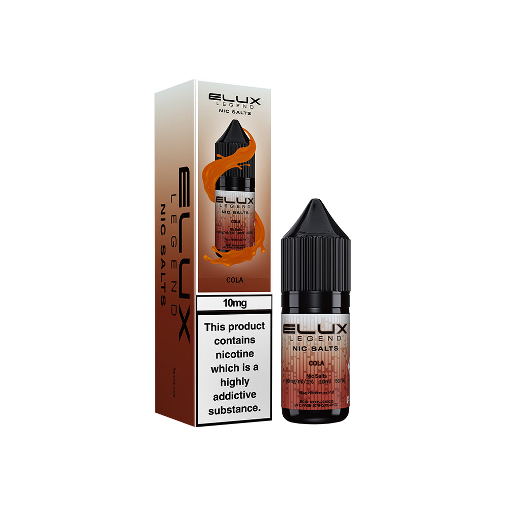Elux Legends Nic Salts Cola 10mg