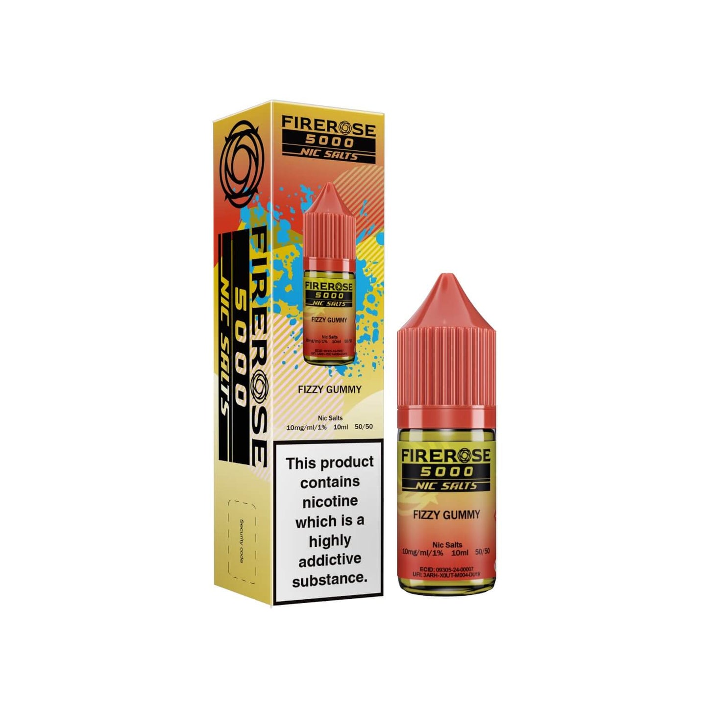 Firerose 5000 Nic Salts Fizzy Gummy 10mg
