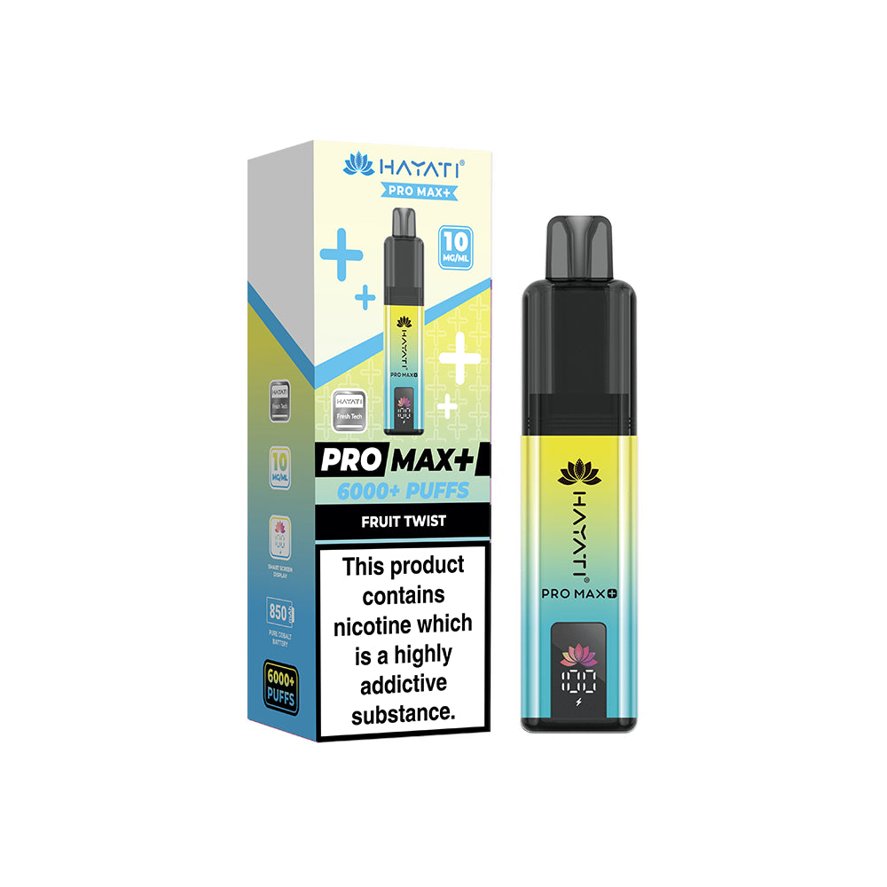 Hayati Pro Max+ Kit 10mg Fruit Twist