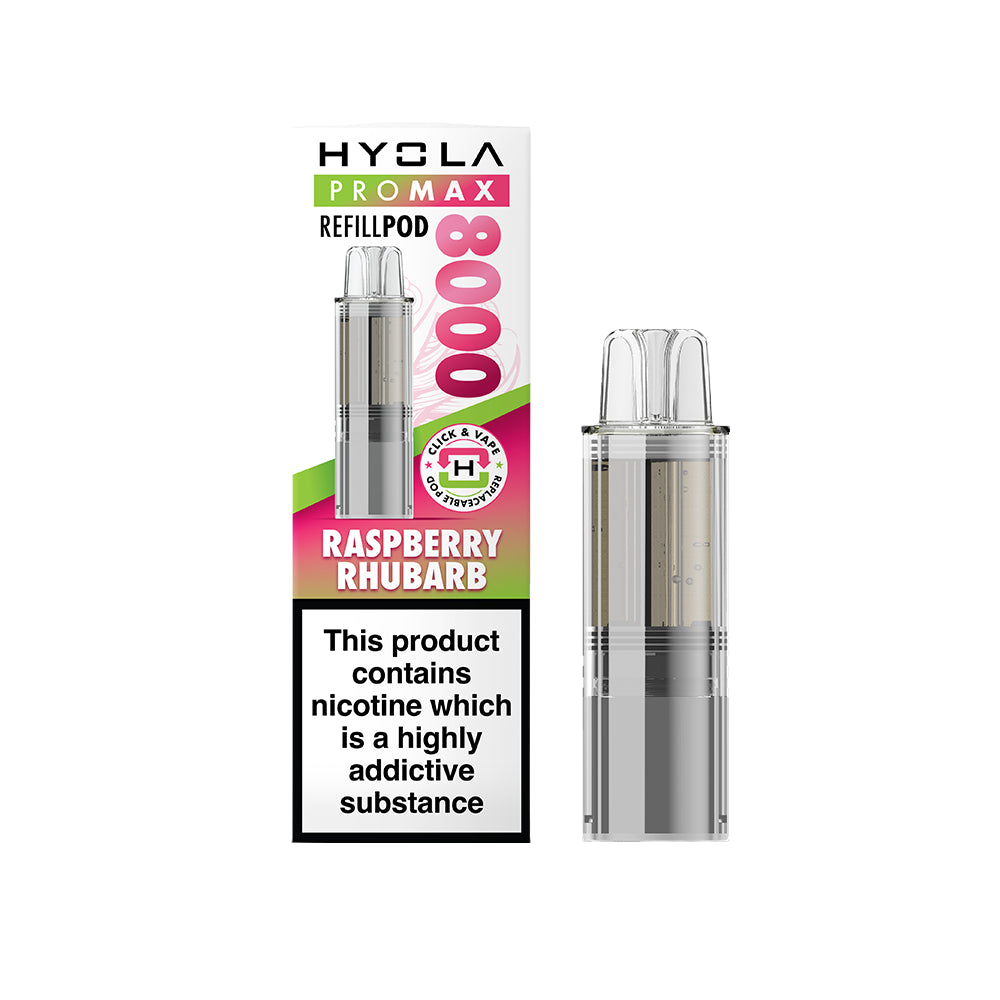 Hyola Pro Max Pod Raspberry Rhubarb