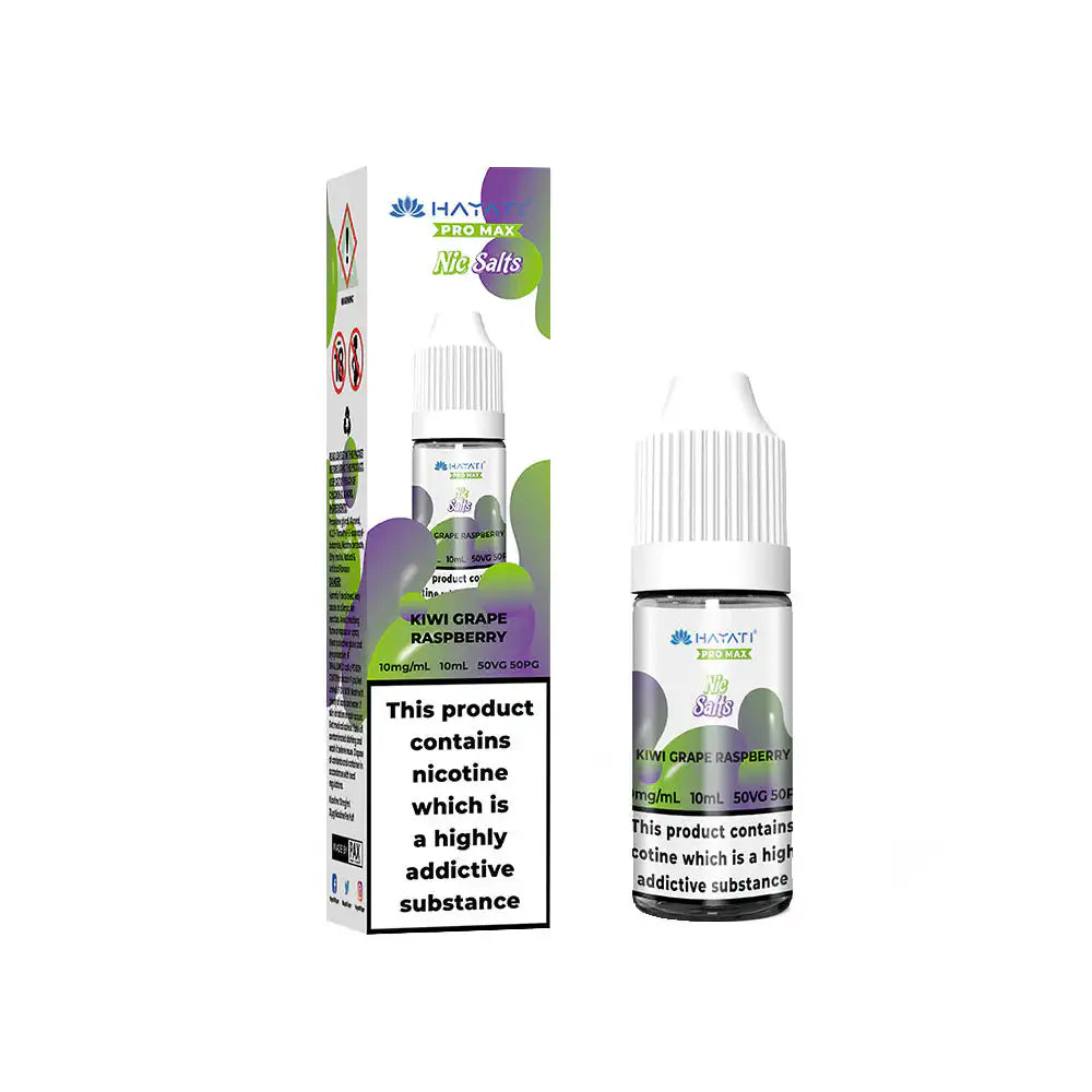 Hayati 10ml Salt Kiwi Grape Raspberry 10mg