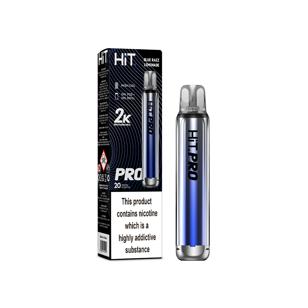 Hit Pro 2+2 Starter Kit Blue Razz Lemonade 20mg – Vape Local