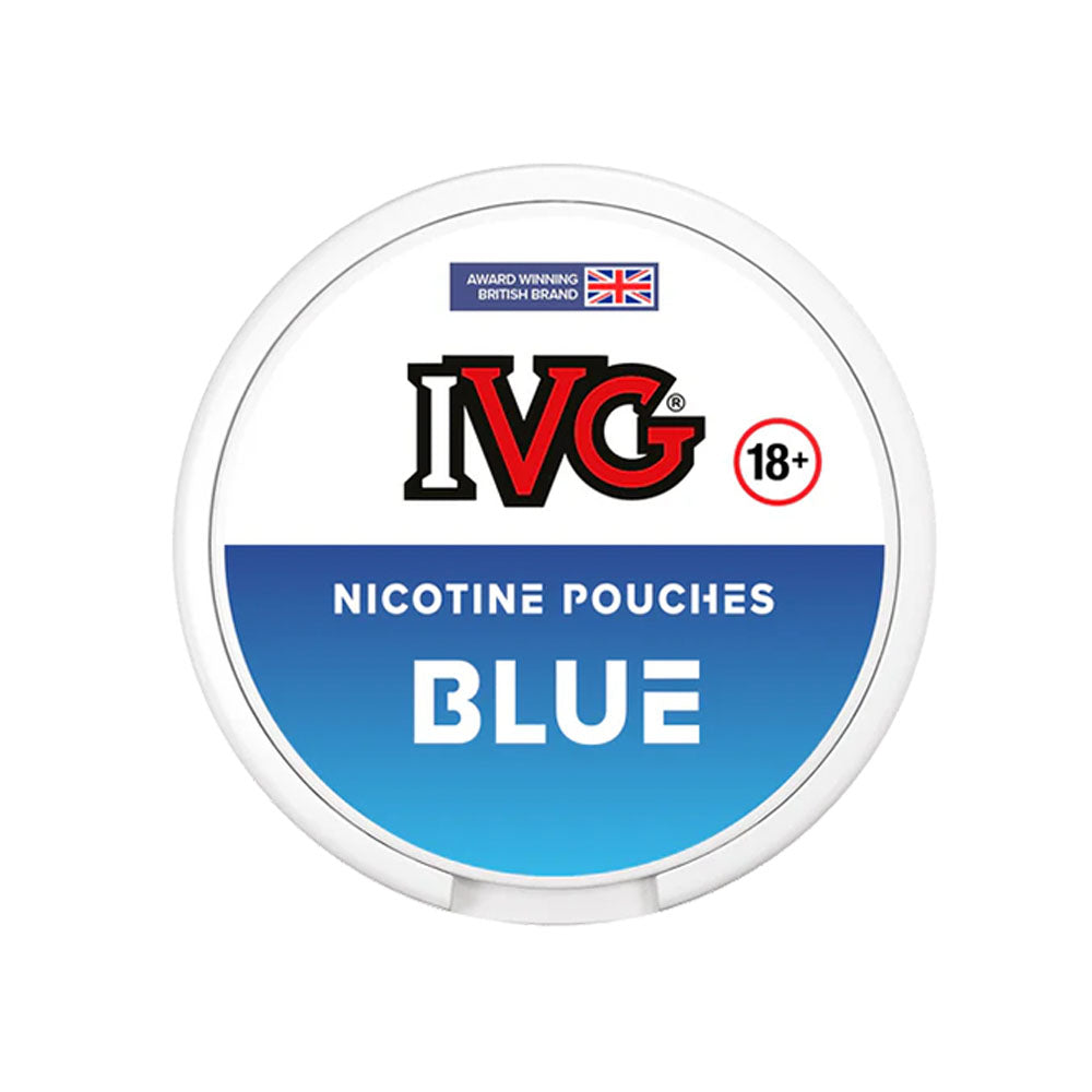 IVG Nicotine Pouches Blue 20mg – Vape Local