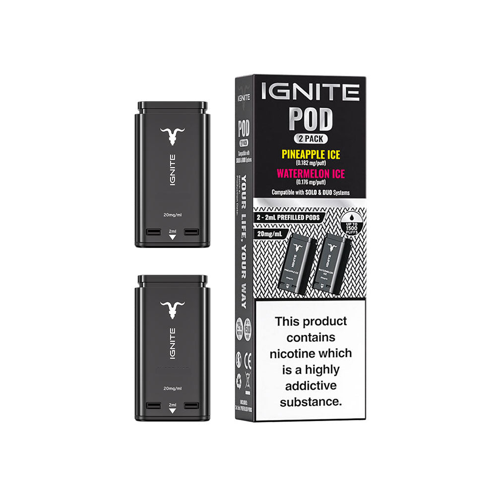 Ignite P15 DUO 2 Pack Refill Pineapple Ice + Watermelon Ice