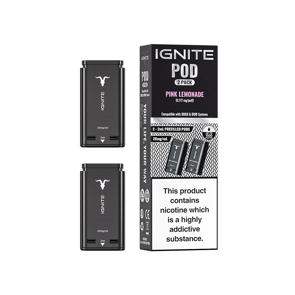 Ignite P15 DUO 2 Pack Refill Pink Lemonade