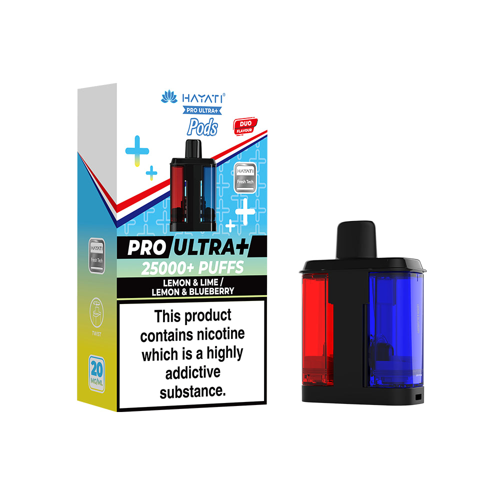Hayati Pro Ultra+ Refill Pod Lemon & Lime / Lemon & Blueberry
