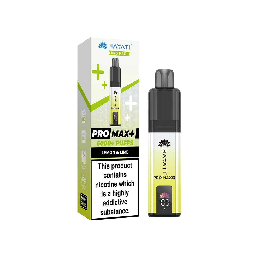 Hayati Pro Max+ Kit 20mg Lemon & Lime