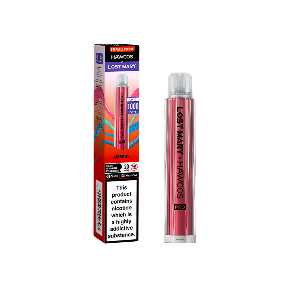 Hawcos x Lost Mary Pro Kit Cherry Ice