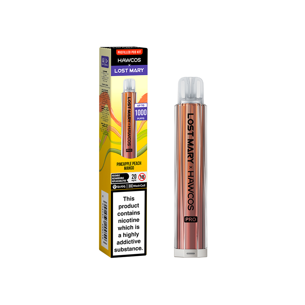 Hawcos x Lost Mary Pro Kit Pineapple Peach Mango