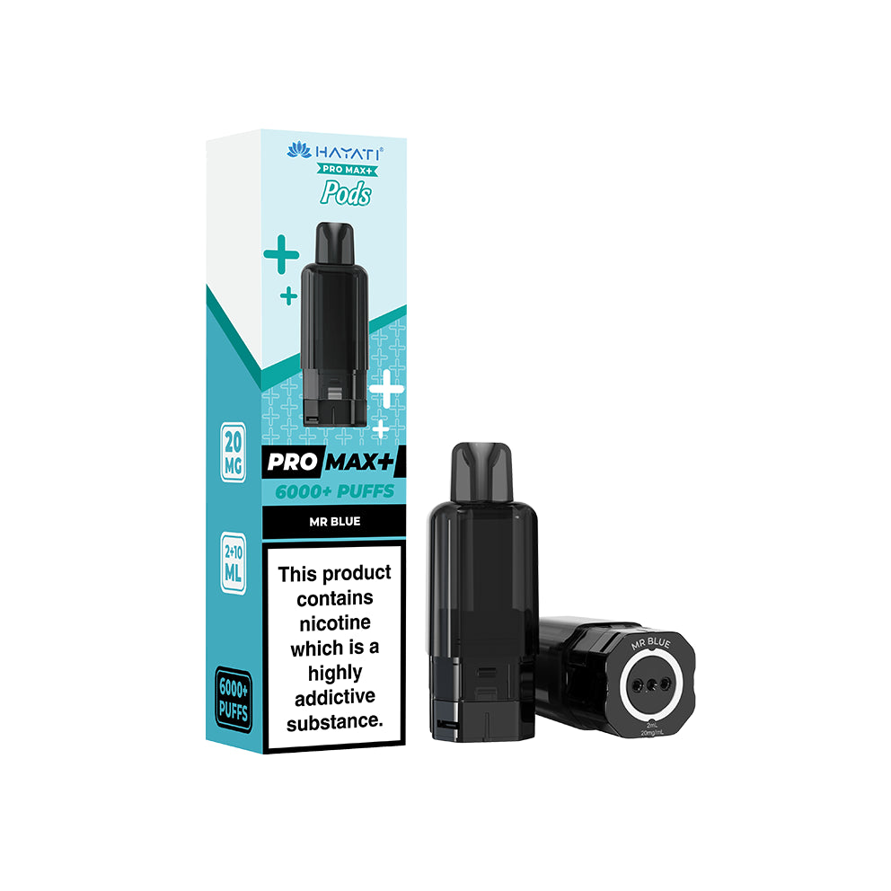 Hayati Pro Max+ Pods 20mg Mr Blue
