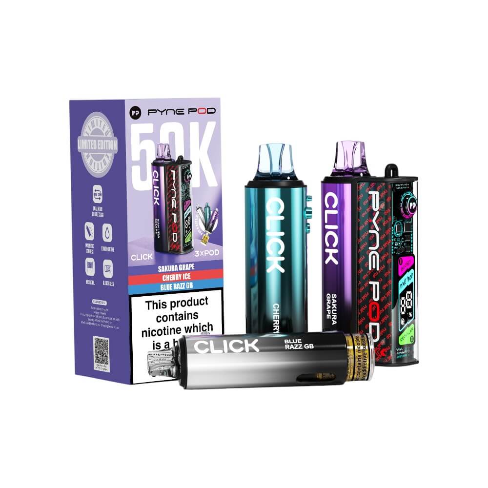 Pyne Pod Click 50k Device - Purple Edition