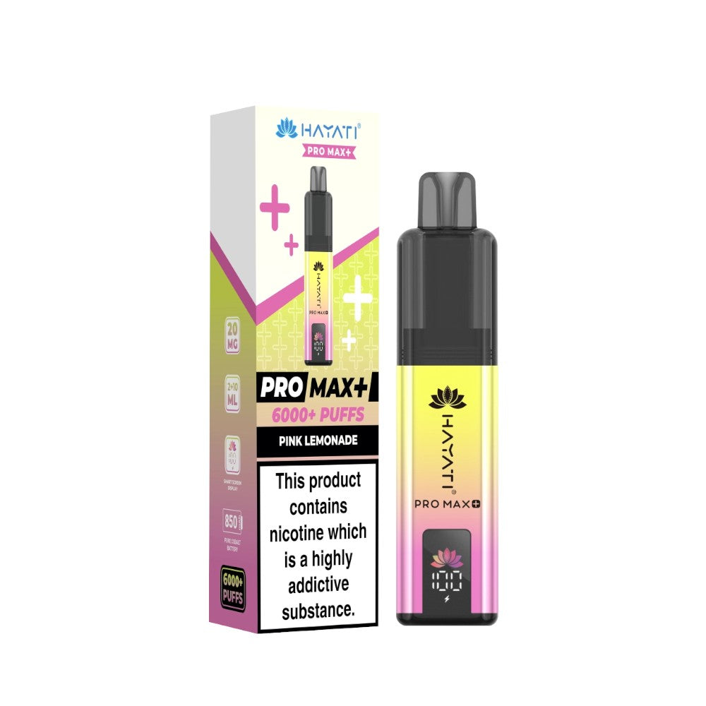 Hayati Pro Max+ Kit 20mg Pink Lemonade