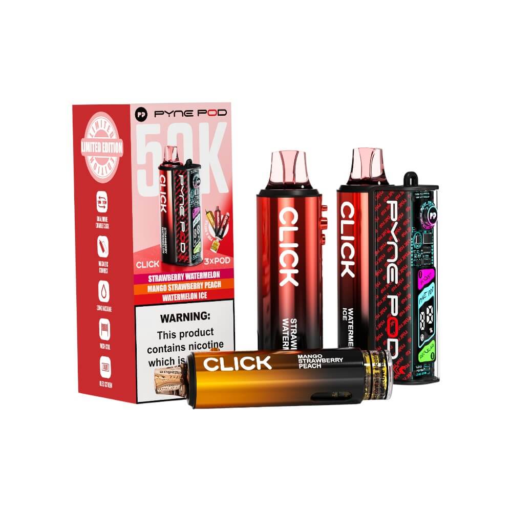 Pyne Pod Click 50k Device - Red Edition