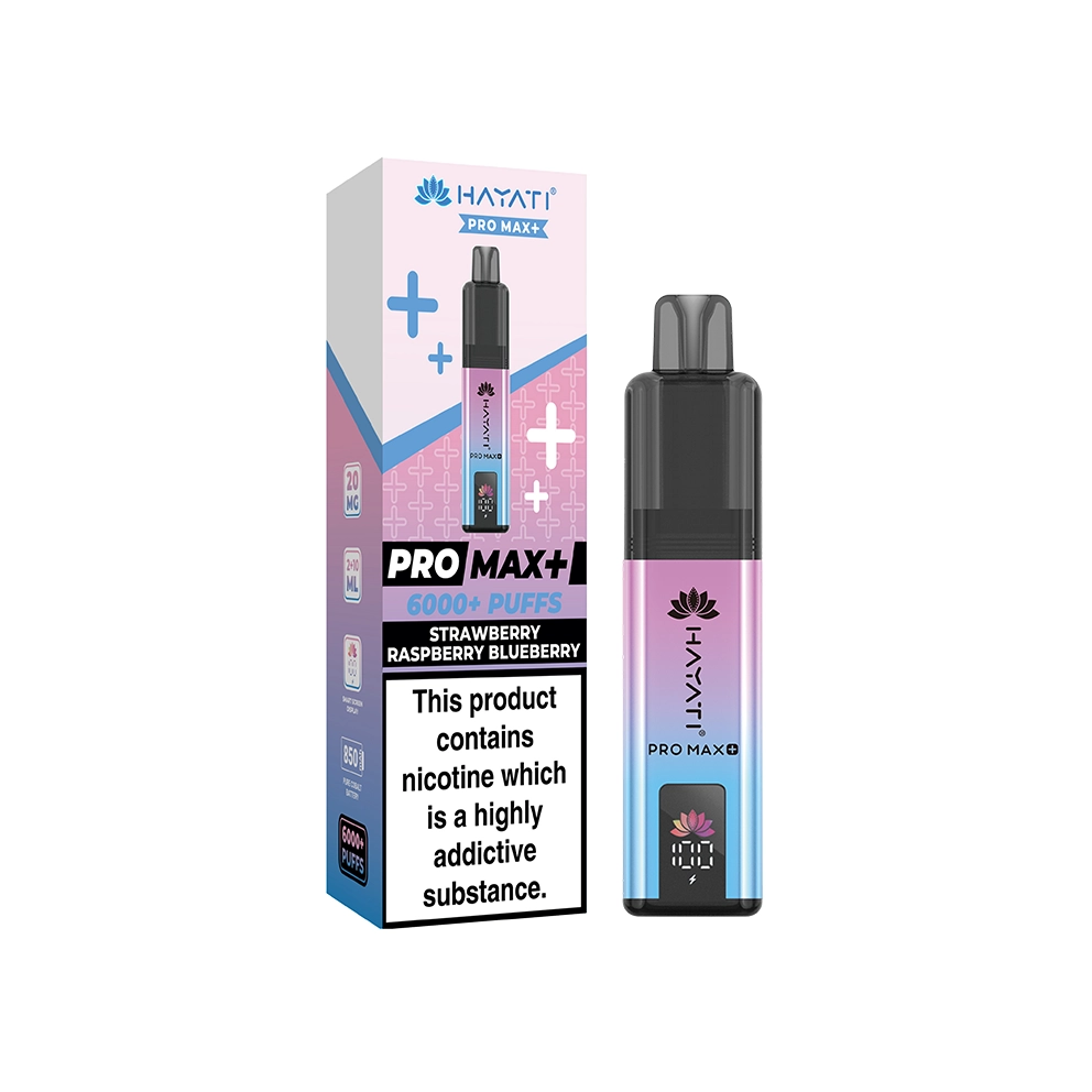 Hayati Pro Max+ Kit 20mg Strawberry Raspberry Blueberry