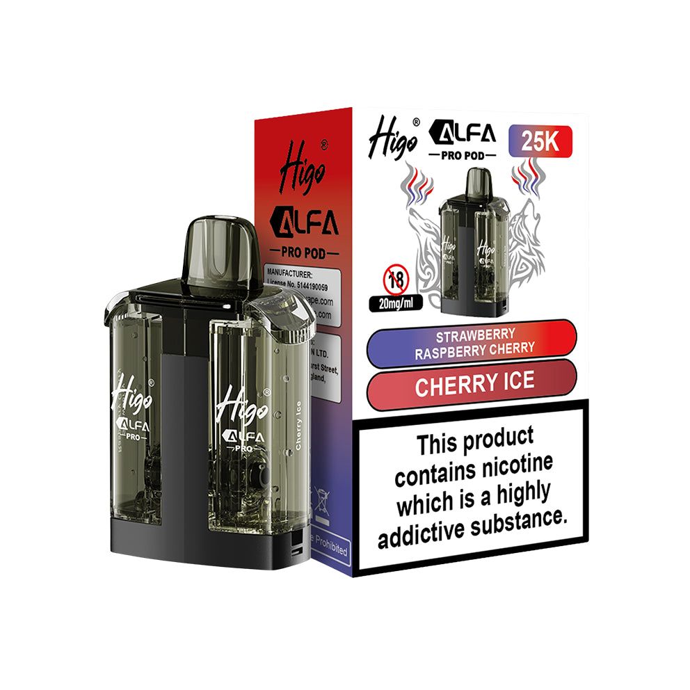 Higo Alfa Pro Pod Cherry Ice/Strawberry Raspberry Cherry