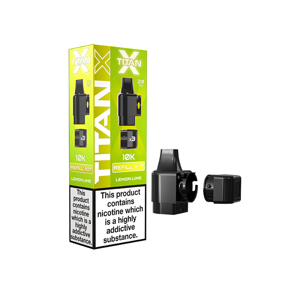 Titan X Refills 20mg Lemon Lime