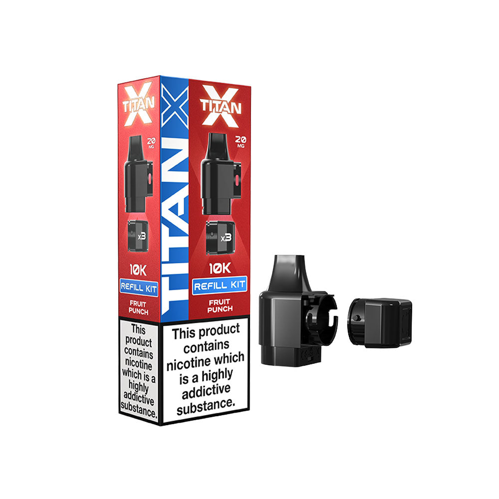 Titan X Refills 20mg Fruit Punch