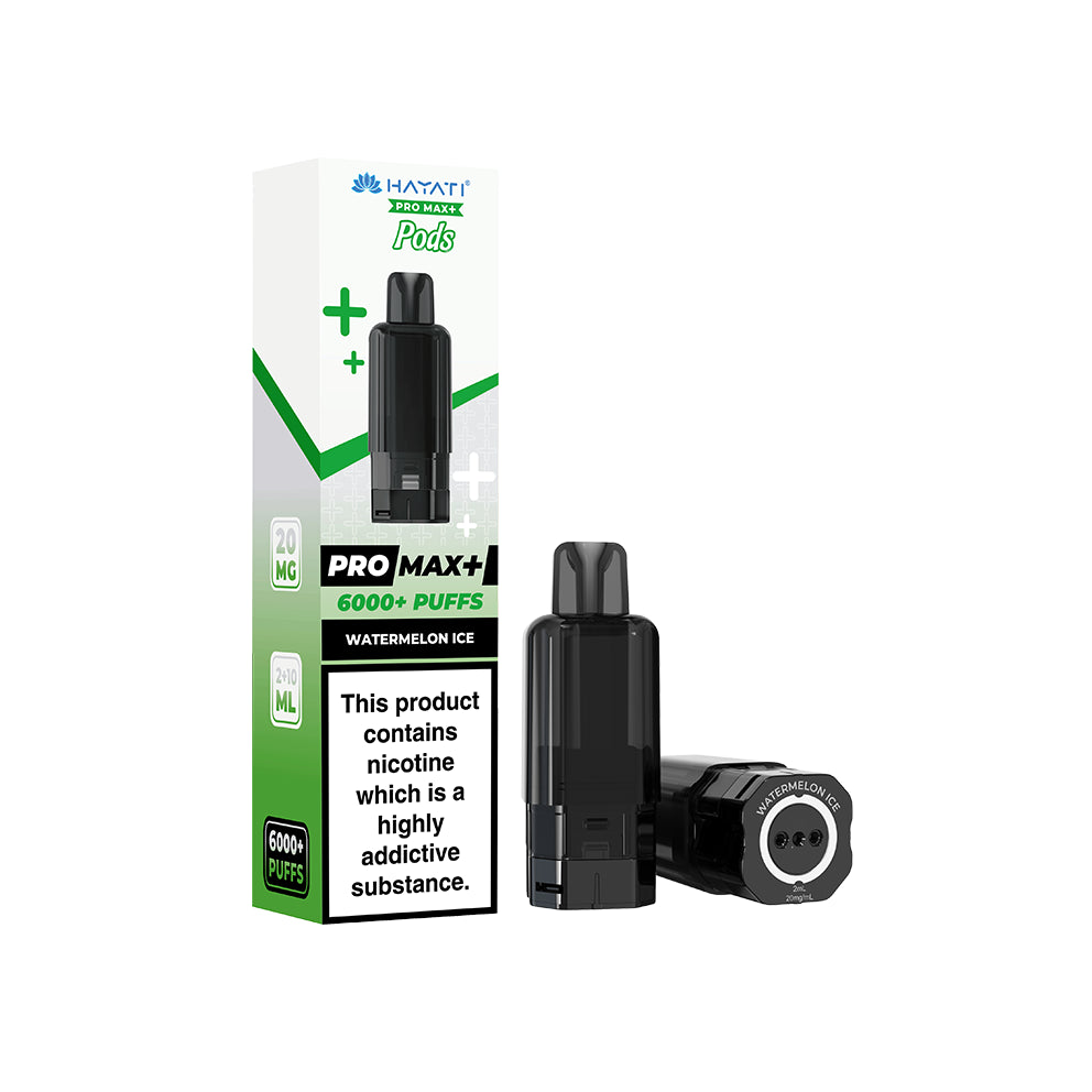 Hayati Pro Max+ Pods 20mg Watermelon Ice