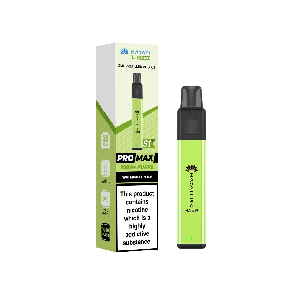 watermelon ice vape hayati Strawberry Watermelon Hayati Pro Max+ Refill Pack main image 1