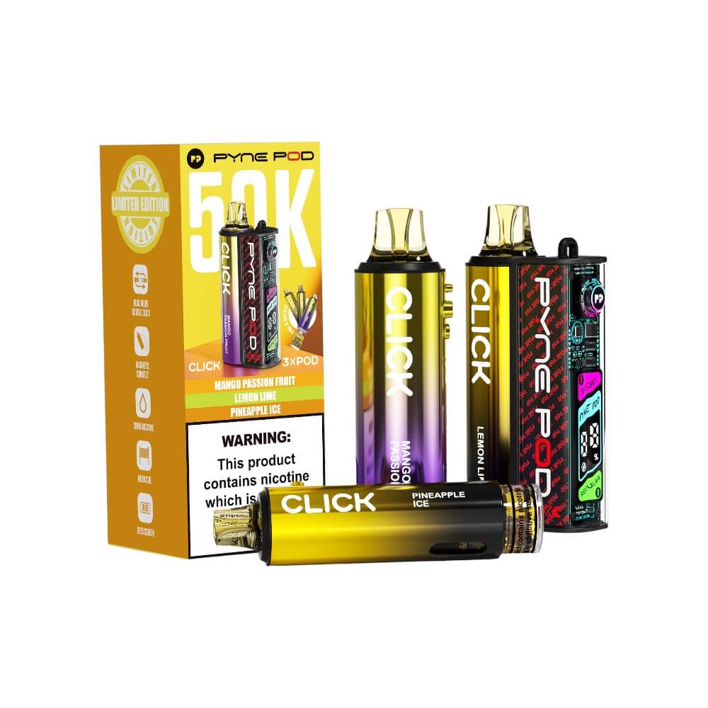 Pyne Pod Click 50k Device - Yellow Edition