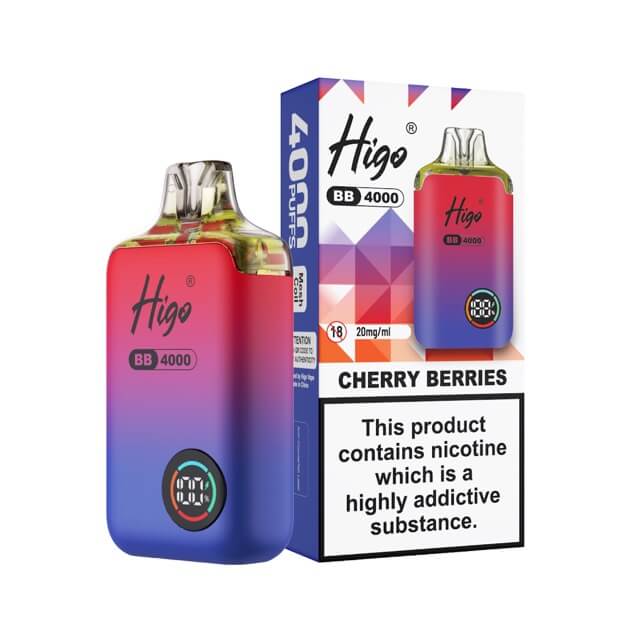 Higo BB 4000 Kit Cherry Berries – Vape Local