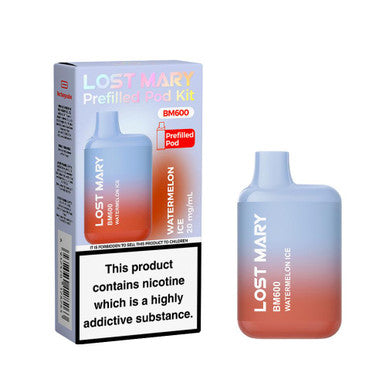 Lost Mary BM600 Rechargeable Pod Kit Watermelon Ice