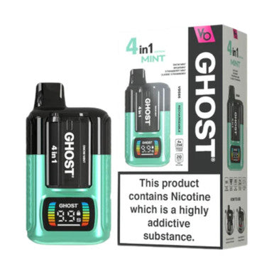 Vapes Bars Ghost 4 in 1 Mint Edition 20mg