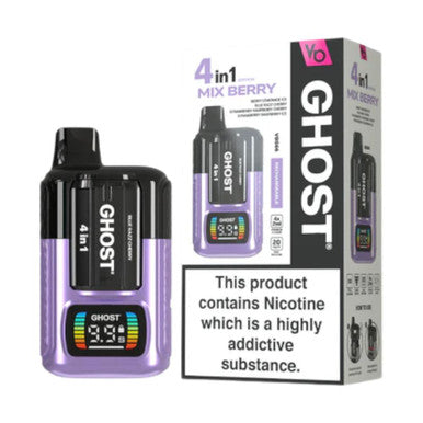 Vapes Bars Ghost 4 in 1 Mix Berry Edition 20mg