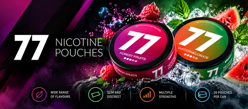 77 Nicotine Pouches