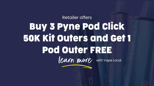 Buy 3 Pyne Pod Click 50K Kit Outers and Get 1 Pod outer FREE