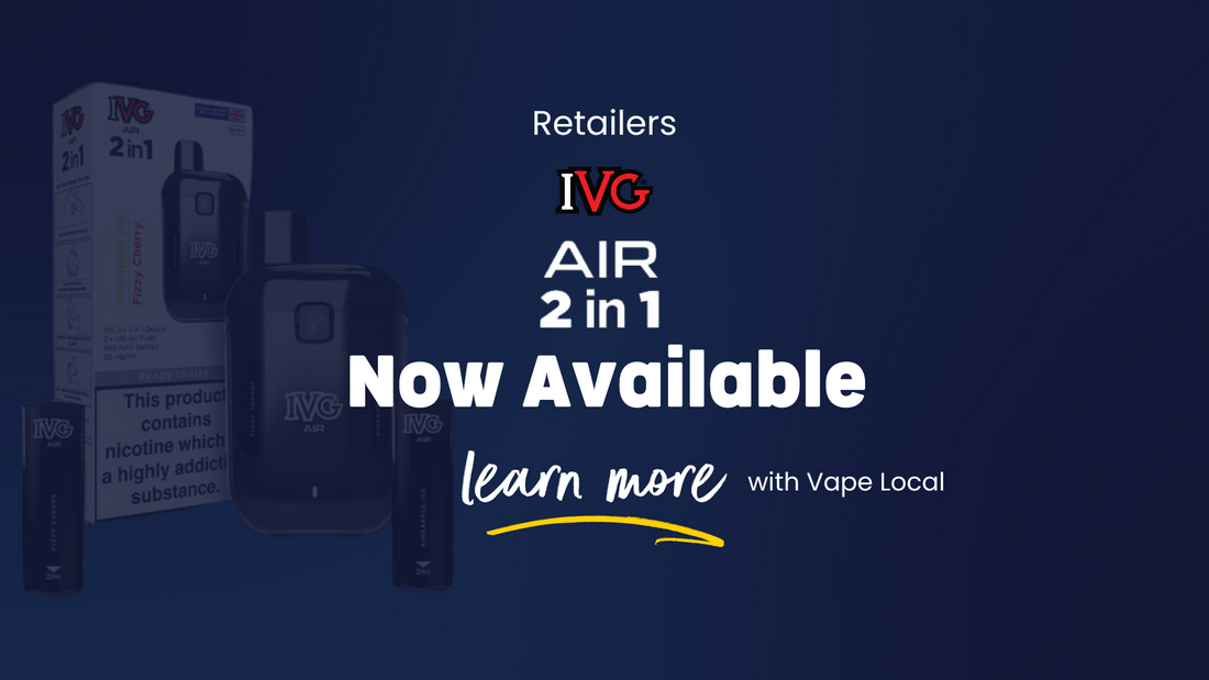 IVG Air 2 in 1 Pod Kit Vape Local IVG Air 2 in 1 Pod Kit Vape Local