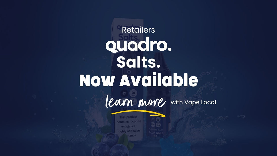 Quadro 10ml Nic Salts E-Liquids