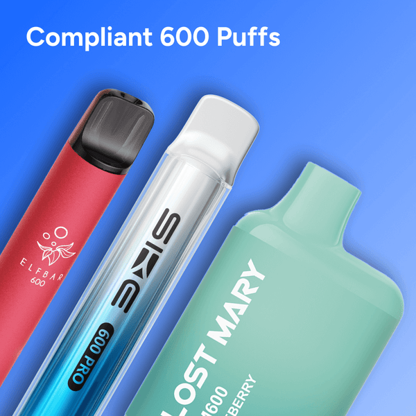 Post Ban Compliant 600 Puffs