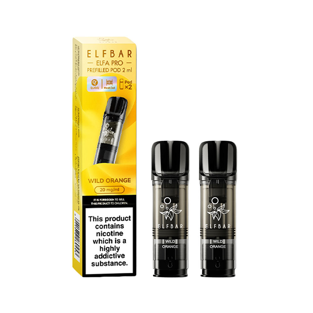 ELFbar Elfa Pro Prefilled Pod 2pk Wild Orange 2ml